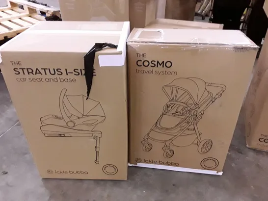 COSMO ALL-IN-ONE I-SIZE TRAVEL SYSTEM (2 BOXES)