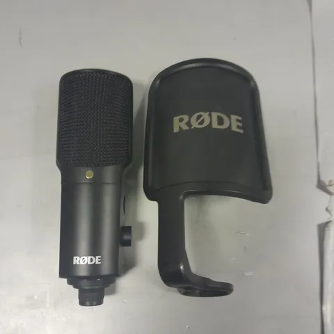 UNBOXED RODE NT-USB MICROPHONE