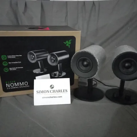 BOXED RAZER NOMMO 2.0 GAMING SPEAKERS