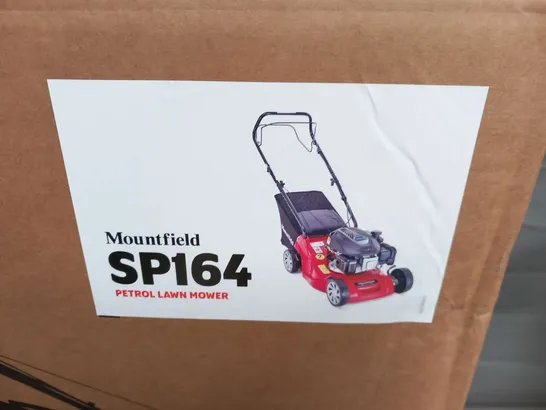 BOXED MOUNTFIELD SP164 PETROL LAWN MOWER 24FA2WBH017446