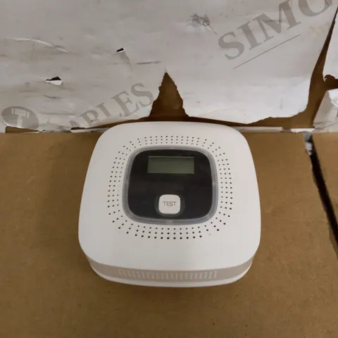 SCONDAOR CARBON MONOXIDE ALARM DETECTOR WITH DIGITAL DISPLAY