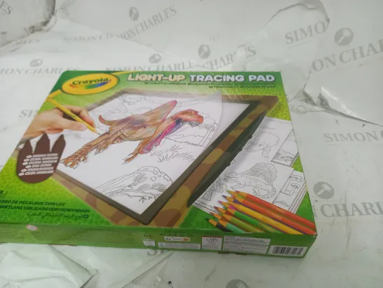 CRAYOLA DINOSAUR LIGHT-UP TRACING PAD RRP £26.99