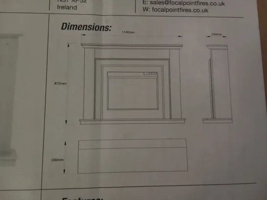 BOXED FOCALPOINT CALBOURNE ELECTRIC SUITE