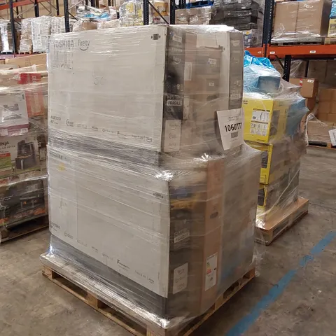 PALLET OF APPROXIMATELY 12 UNPROCESSED RAW RETURN TELEVISIONS TO INCLUDE;