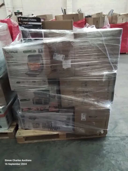 PALLET OF APPROXIMATELY 23 UNPROCESSED RAW RETURN HOUSEHOLD AND ELECTRICAL GOODS TO INCLUDE;