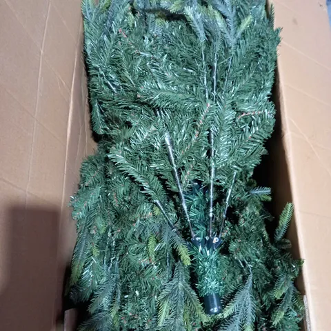 BOXED 7FT SHERWOOD REAL LOOK FULL CHRISTMAS TREE - COLLECTION ONLY