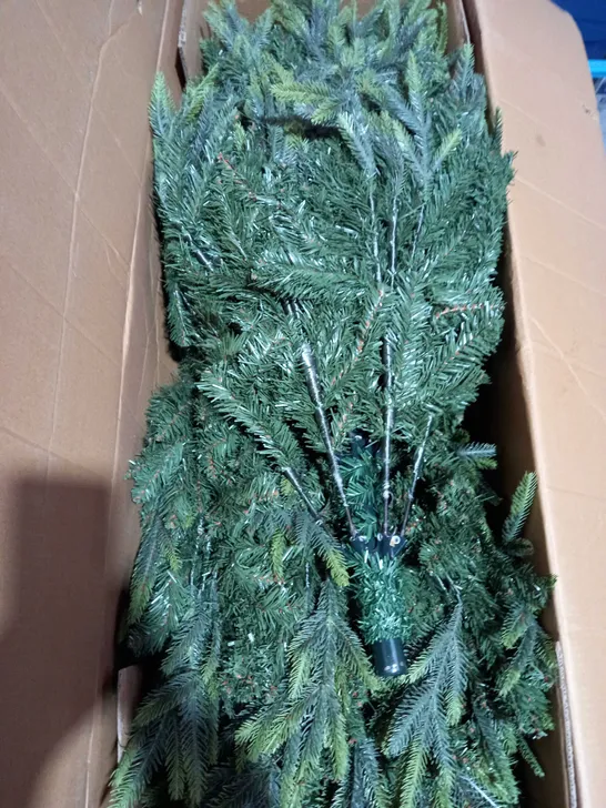 BOXED 7FT SHERWOOD REAL LOOK FULL CHRISTMAS TREE - COLLECTION ONLY RRP £274.99