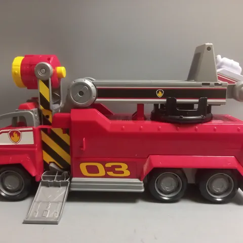 SPIN MASTERS PAW PATROL FIRE TRUCK