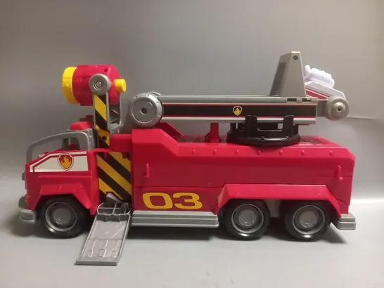 SPIN MASTERS PAW PATROL FIRE TRUCK