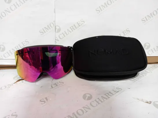 NOMAD OLI SLICK PINK SKI GOGGLES