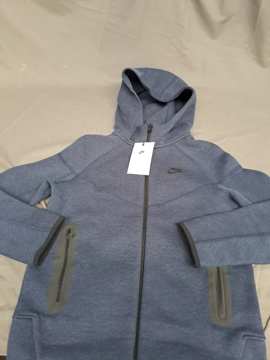 NIKE KIDS ZIPPED TECH FLEECE SIZE M