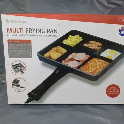 BOXED GOODMANS MULTI FRYING PAN