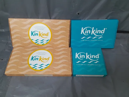 LOT OF 4 SEALED KIN KIND HAIR AND SKIN SETS