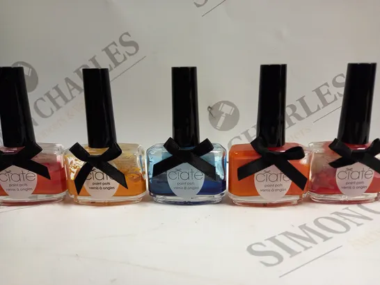 ASSORTED SET OF CIATE NAIL POLISH INCL. SPEED DIAL, MANGO MARTINI, SKINNY JEANS