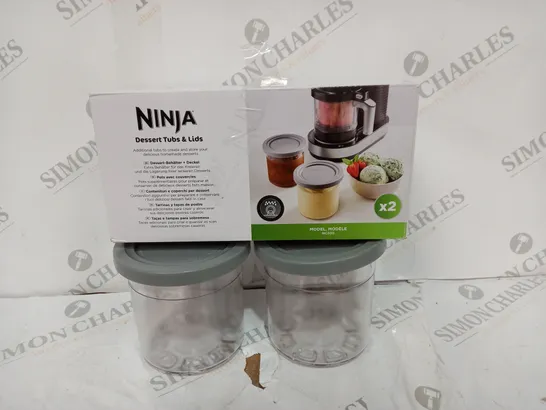 BOXED 2 X DESSERT RUBS & LIDS 