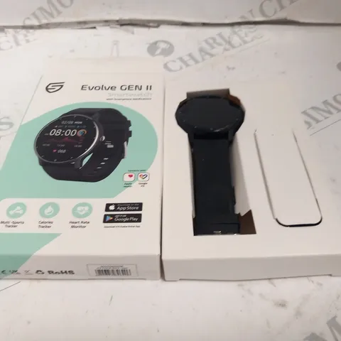 BOXED STK EVOLVE GEN II SMART WATCH ROUND 