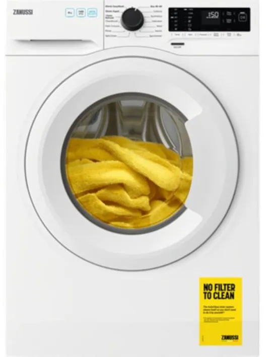 ZANUSSI ZWF842C3PW WASHING MACHINE, 8KG, 1400 SPIN, WHITE, C RATED