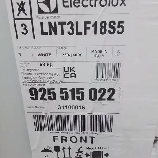 ELECTROLUX INTEGRATED 50/50 FRIDGE FREEZER Model LNT3LF18S5 RRP £675