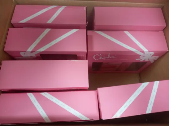 BOX OF APPROX 8 CHARLIE PINK EDT 30ML + 75ML BODY SPRAY