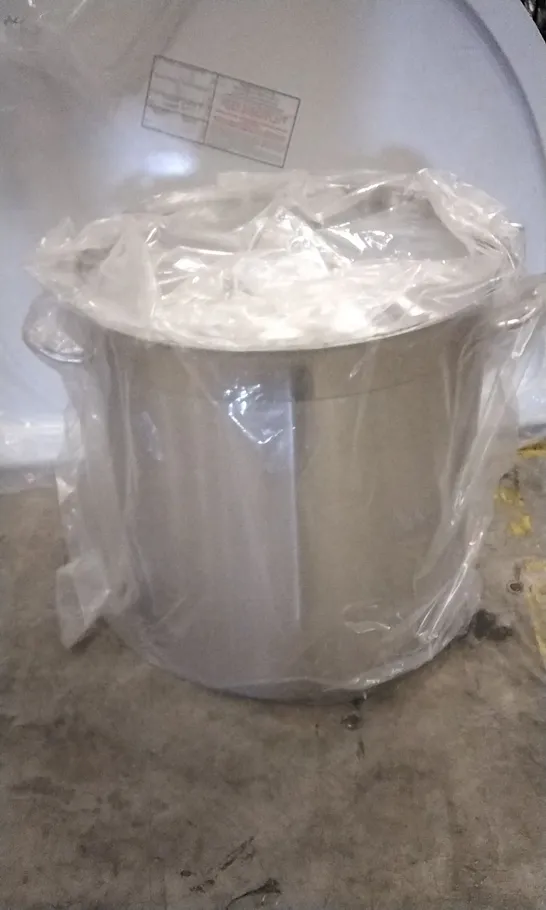 BOXED 50L STAINLESS STEEL STOCK POT