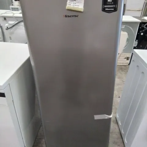 HISENSE 52CM WIDE FREESTANDING FRIDGE IN SILVER -COLLECTION ONLY-