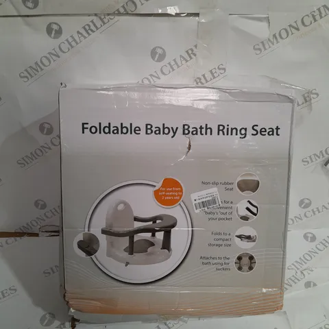 FOLDABLE BABY BATH RING SEAT