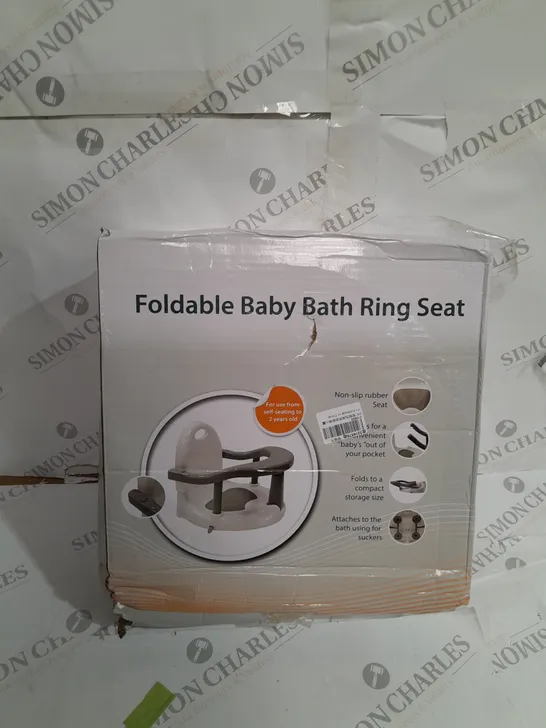 FOLDABLE BABY BATH RING SEAT