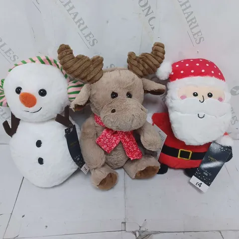 BOXED AND BRAND NEW CHRISTMAS PLUSH TEDDIES - 12 PER BOX