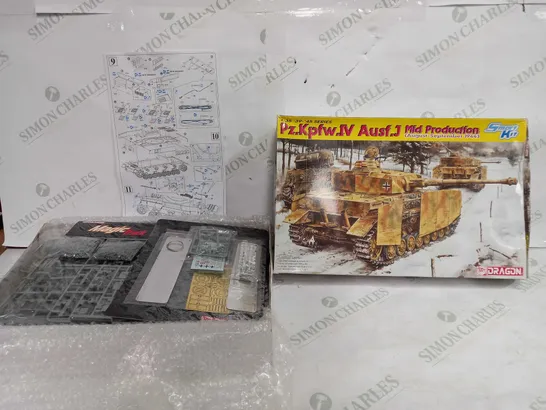 BOXED DRAGON 6556 GERMAN PZKPFW IV AUSF. J (SDKFZ 161) MID PRODUCTION TANK