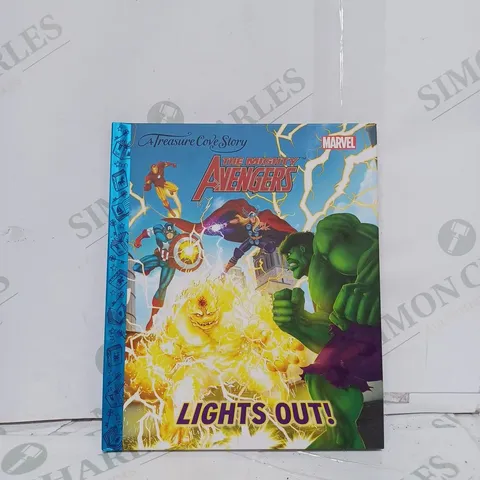 BOX TO CONTAIN APPROX. 20 X MARVEL, "THE MIGHTY AVENGERS, LIGHTS OUT!" CHILDRENS BEDTIME BOOKS 