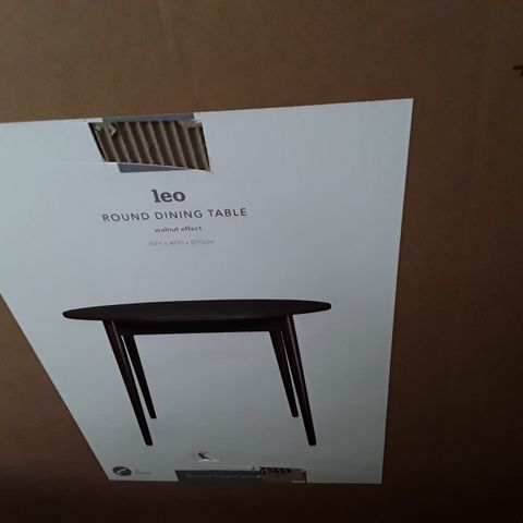 BOXED LEO ROUND DINING TABLE (1 BOX)