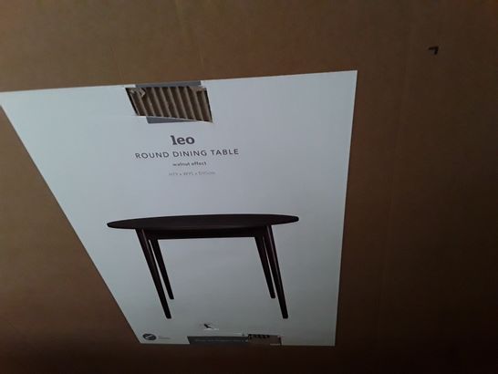 BOXED LEO ROUND DINING TABLE (1 BOX)