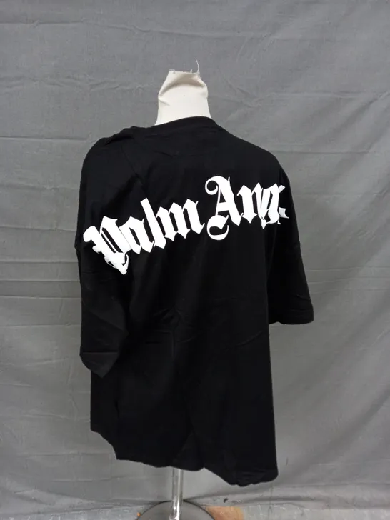 PALM ANGELS BLACK T-SHIRT - XL