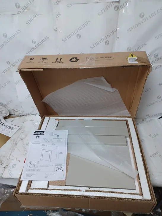 BOXED ATLANTIC LAMP TABLE RRP £85