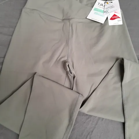 TALA DAYFLEX WRAP HIGH WAISTED LEGGINGS N KHAKI - LARGE