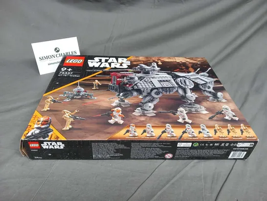 BOXED LEGO STAR WARS 75337 AT-TE WALKER 