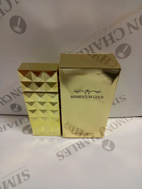 BOXED LAURELLE MOMENTUM GOLD EAU DE TOILETTE SPRAY 100ML