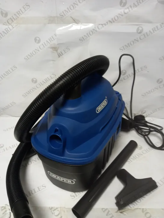 DRAPER 10L 100W 230V WET & DRY VACUUM CLEANER 