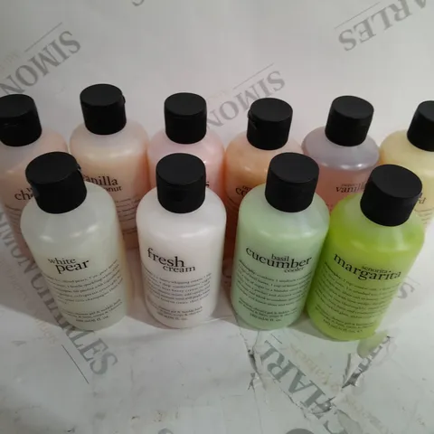 PHILOSOPHY - FRESH CREAM SHAMPOO SHOWER GEL 10 X 