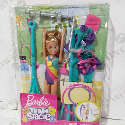 BARBIE TEAM STACIE DOLL AND ACCESSORIES