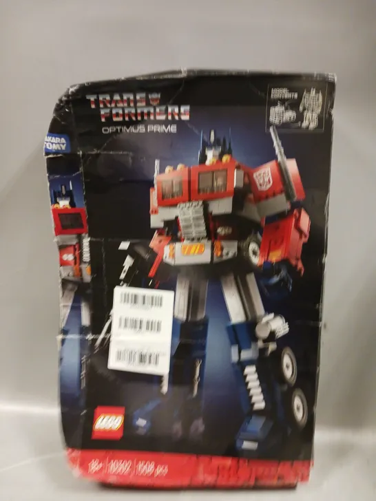 BOXED LEGO TRANSFORMERS OPTIMUS PRIME 10302 RRP £149