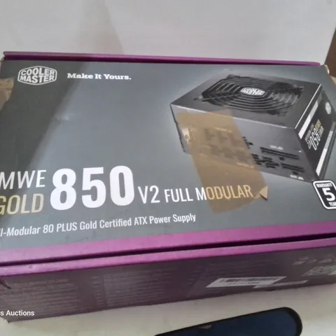 BOXED COOLER MASTER MWE GOLD 850 V2 FULL MODULAR ATX POWER SUPPLY