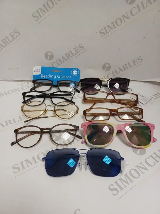 APPROXIMATELY 20 ASSORTED SUNGLASSES & SPECTACLES IN VARIOUS BRANDS	