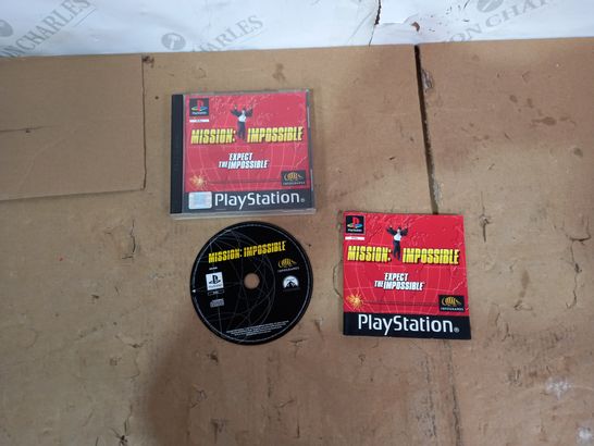 PLAYSTATION 1 MISSION IMPOSSIBLE CONSOLE GAME