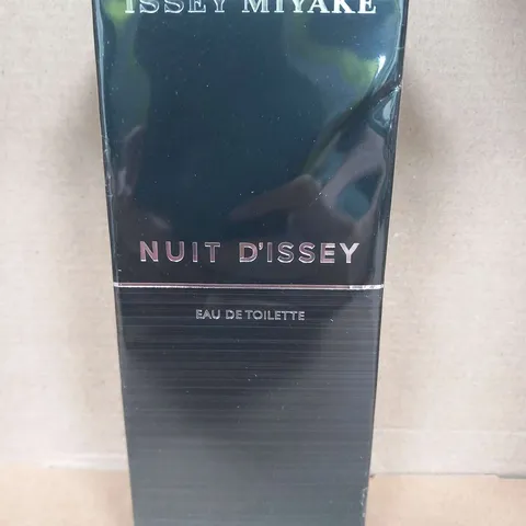 BOXED AND SEALED ISSEY MIYAKE NUIT D'ISSEY EAU DE TOILETTE 75ML