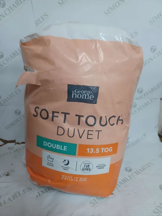 SEALED SOFT TOUCH DUVET DOUBLE 13.5 TOG