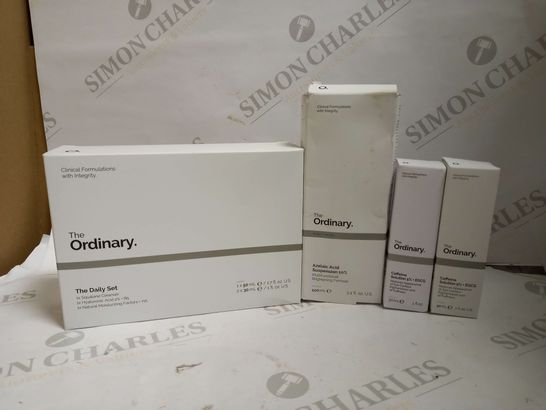 LOT OF 6 THE ORDINARY SKIN CARE ITEMS
