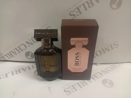 BOXED HUGO BOSS THE SCENT ABSOLUTE EAU DE PARFUM - 50ML