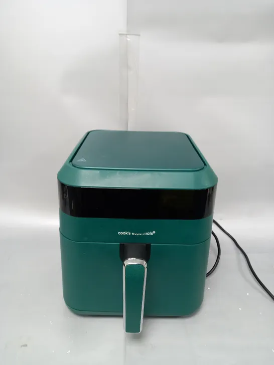 BOXED COOK'S ESSENTIALS AIR FRYER - EMERALD