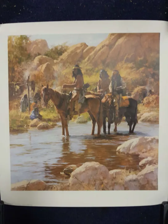 HOWARD TERPNING STONES THAT SPEAK 1981 PRINT